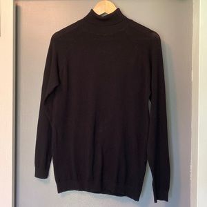 Zara Man Black Turtleneck Sweater